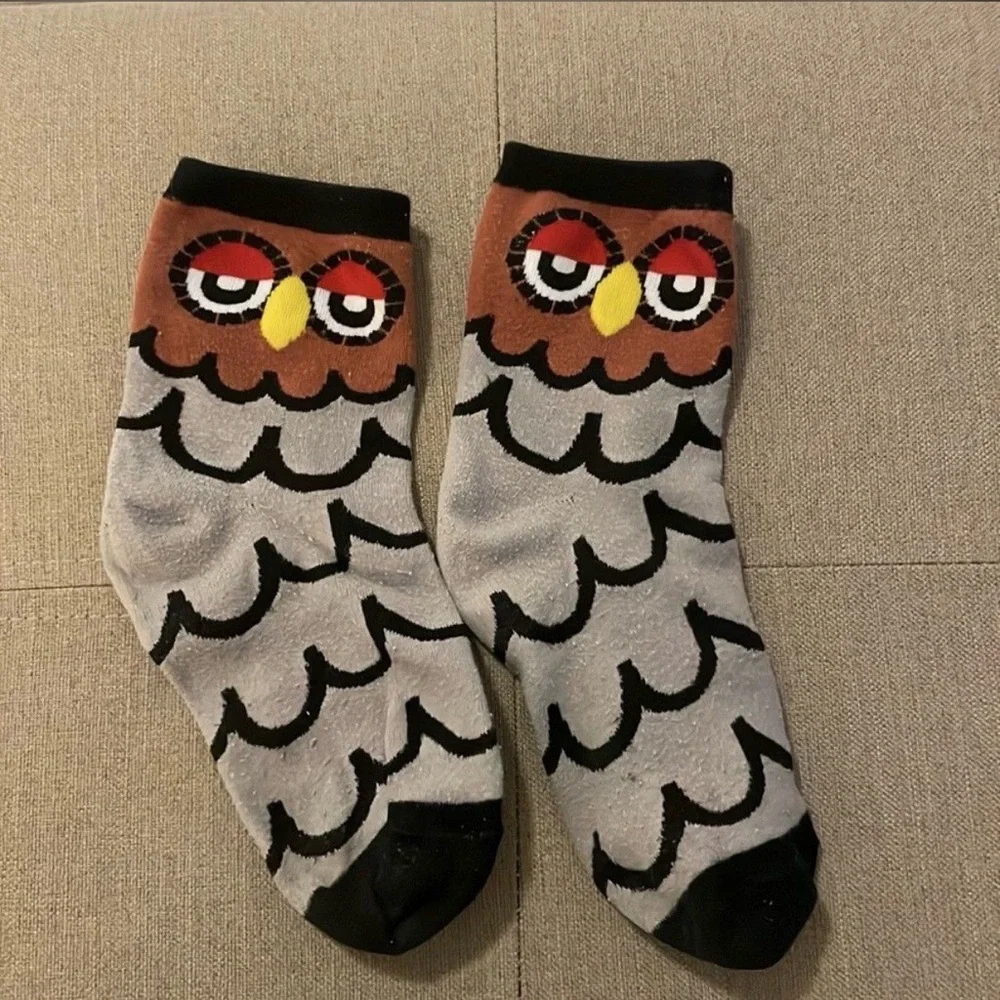 Unamused Owl Socks